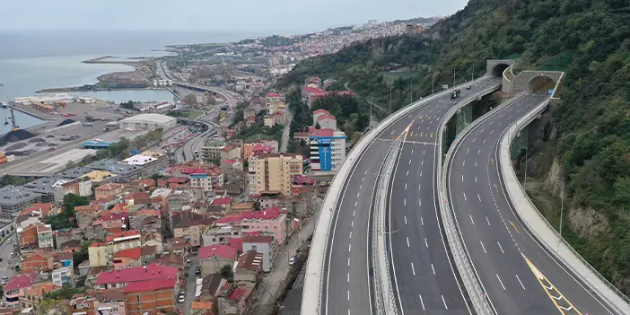 Trabzon'da ulaşım tünellerle kolaylaştı! " Çok iyi avantaj oldu"