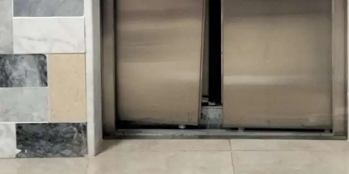 Giresun'da KYK Yurdunda asansör düştü! Facia teğet geçti