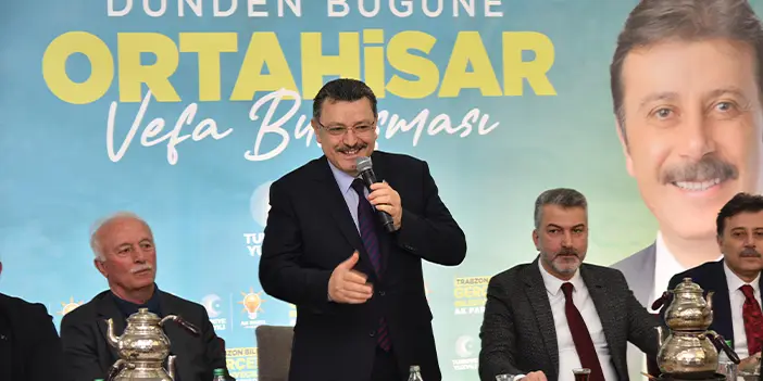 Başkan genç: “23 senedir Trabzon’da başımızı öne eğmedik”