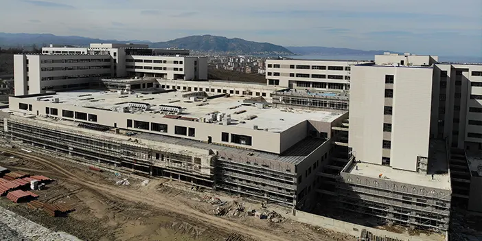 Ordu Şehir Hastanesi inşaatının yüzde 93'ü tamamlandı