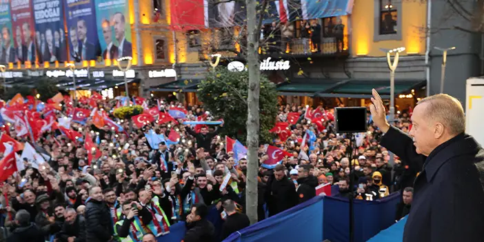 Cumhurbaşkanı Erdoğan Trabzon'da konuştu! Adayları tanıttı