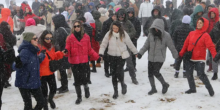 Kümbet Yaylası'nda kar festivali düzenlendi
