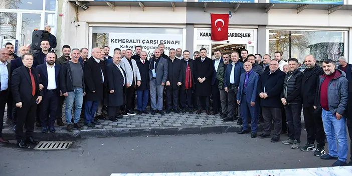 AK Parti Trabzon Büyükşehir Belediye Başkan adayı Genç "Esnafımızın ticaretinin artması bizim dileğimiz"