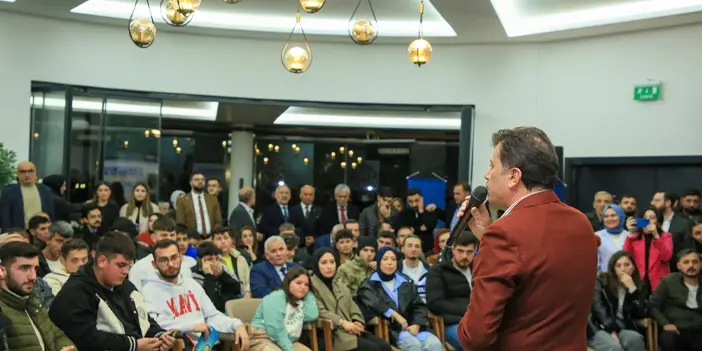 AK Parti Ortahisar Belediye Başkan Adayı Ergin Aydın: "Gençlerimizle tarih yazacağız"