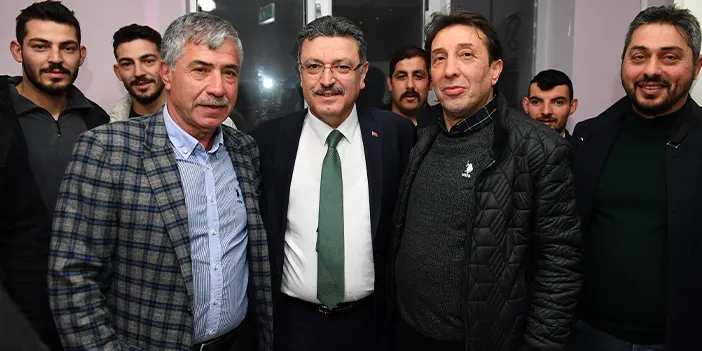 Trabzon'un kırsal mahallelerinden Başkan Genç ve Ergin Aydın'a büyük destek! 