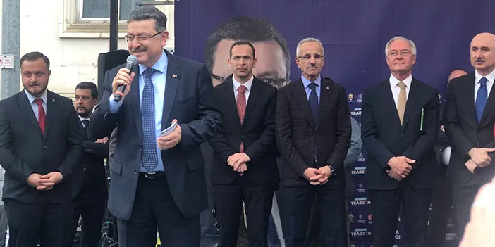 Bakan Uraloğlu Trabzon’da! "İnşallah sandıkları patlatacağız"