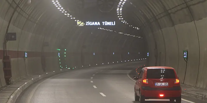 1 yıl önce hizmete girmişti! Yeni Zigana Tüneli 200 milyon TL'nin üzerinde tasarruf sağladı