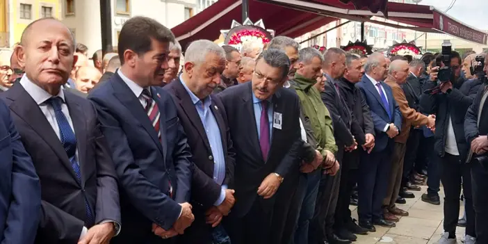 CHP Trabzon eski İl Başkanı Cafer Hazaroğlu için cenaze töreni gerçekleştirildi