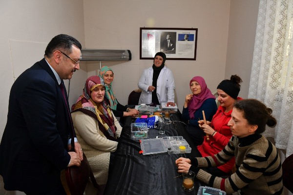 Trabzon'da Ortahisar Belediyesi Meslek Kursları ilgi görüyor