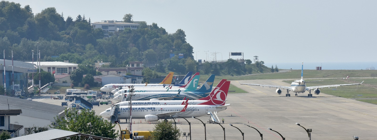 Trabzon’da hava şartları uçuşları etkiledi! Tüm uçuşlar iptal