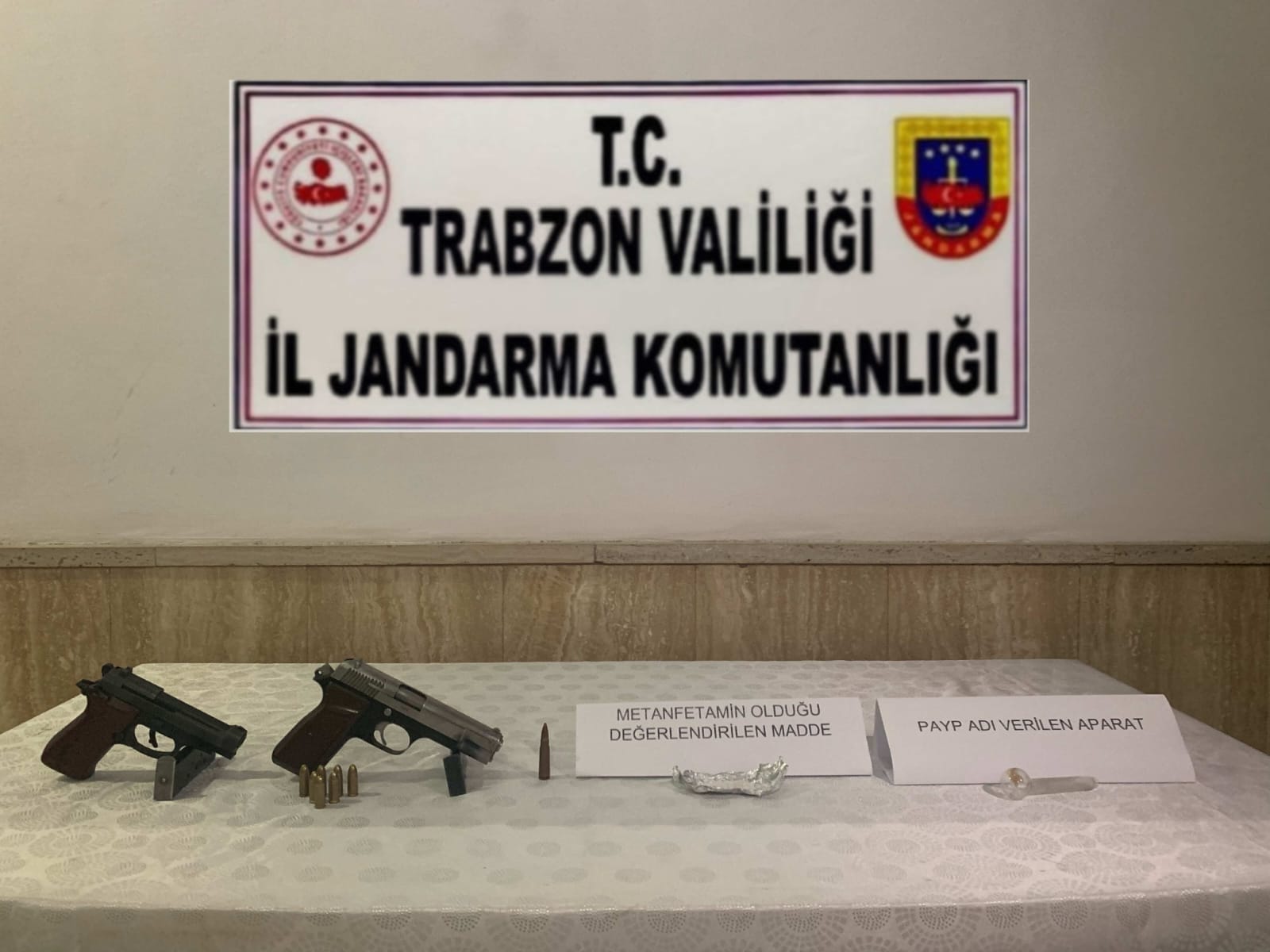 Trabzon’da operasyon! Teslim olmayınca Jandarma girdi