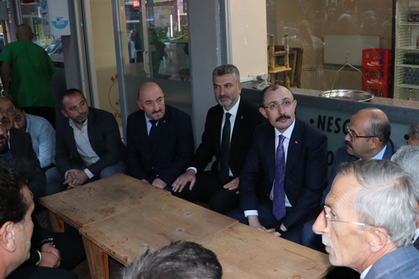 Bakan Muş Trabzon'a ziyaretlerde bulundu