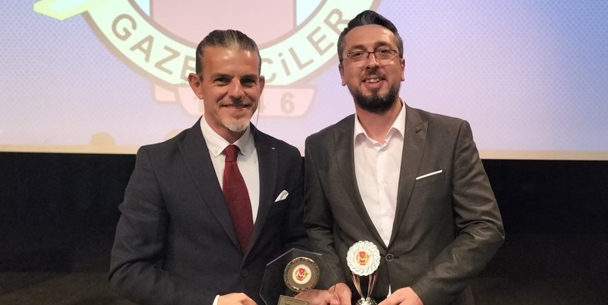Trabzon'da basın ödülleri sahiplerini buldu
