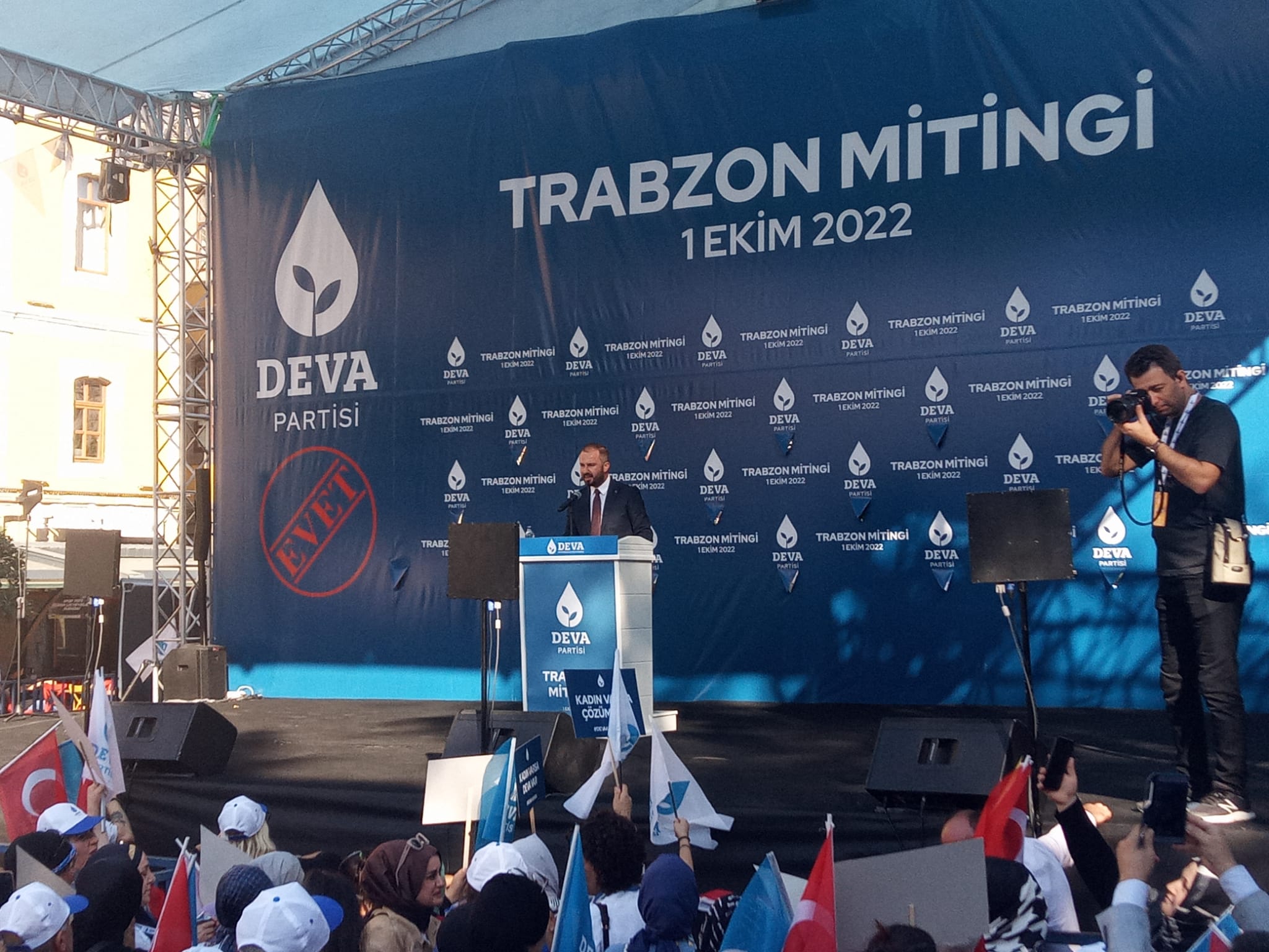 DEVA Partisi Genel Başkanı Ali Babacan Trabzon'da - Canlı Yayın