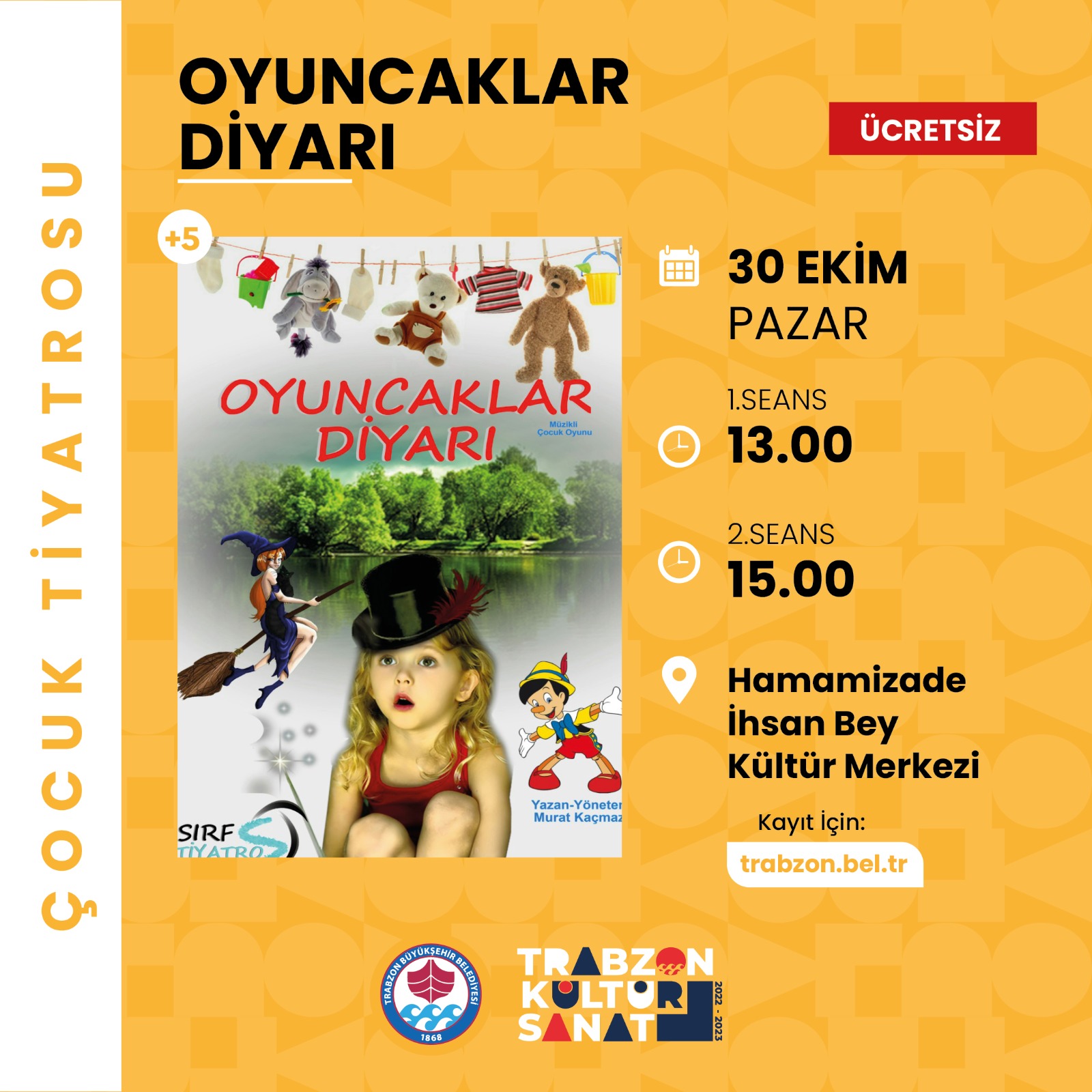 Trabzon'da Ekim ayı etkinlik programı açıklandı