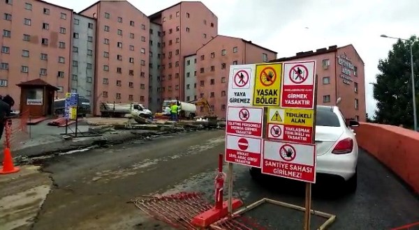 Rize'de RTEÜ Hastanesi acili yıkıldı