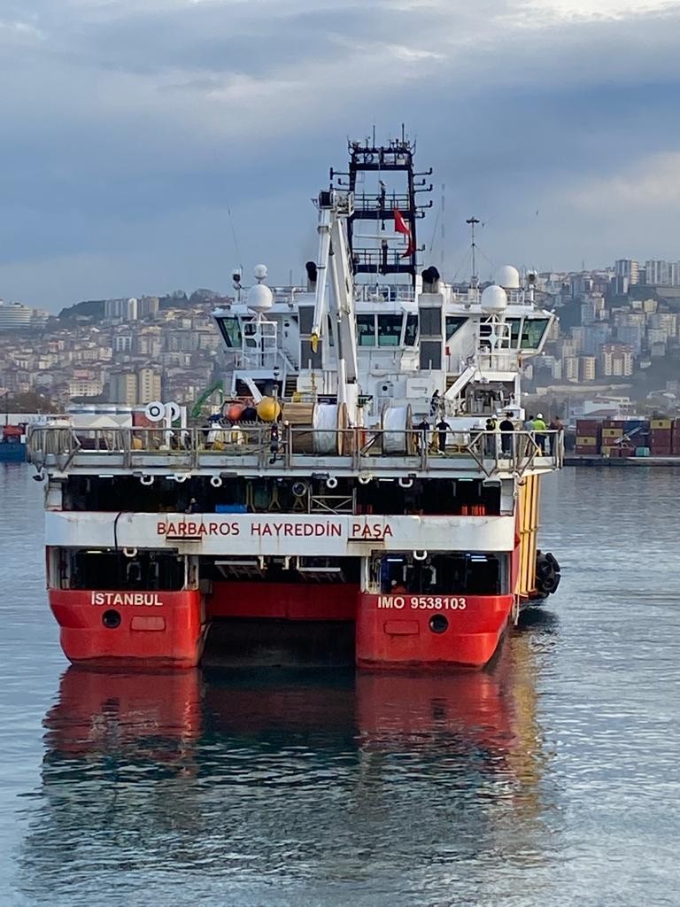 Barbaros Hayrettin Paşa Trabzon Limanı'ndan ayrıldı
