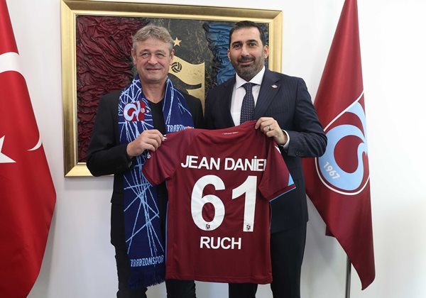 İsviçre Büyükelçisi Jean Daniel Ruch'tan Trabzonspor’a ziyaret