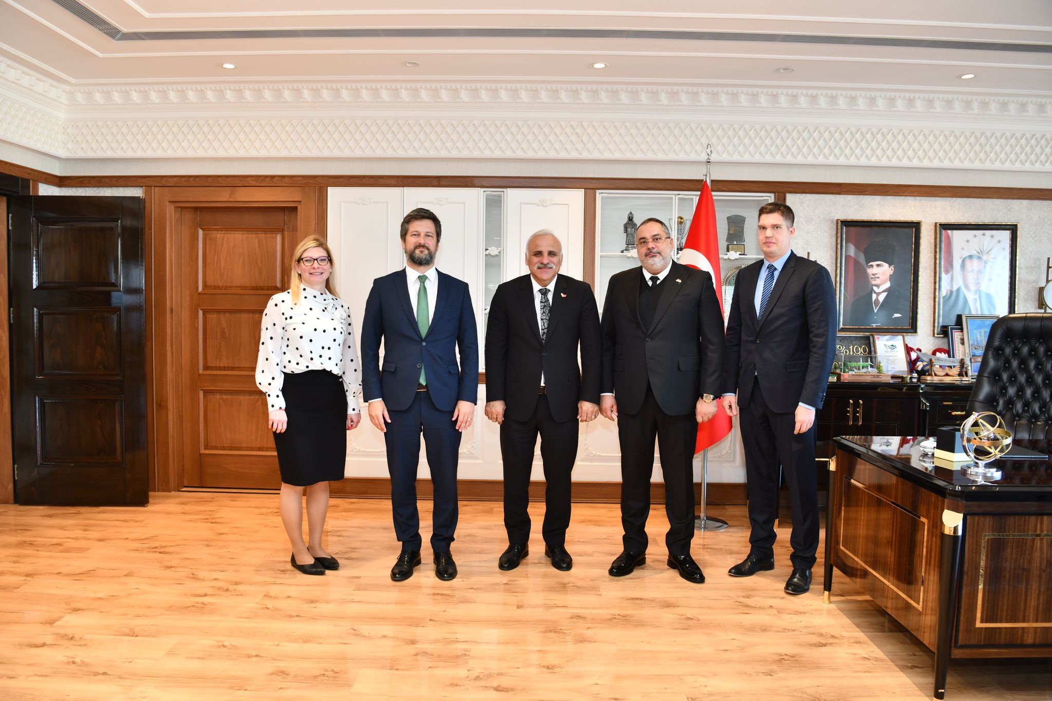Başkan Zorluoğlu Macaristan Ankara Büyükelçisi Matis’i ağırladı