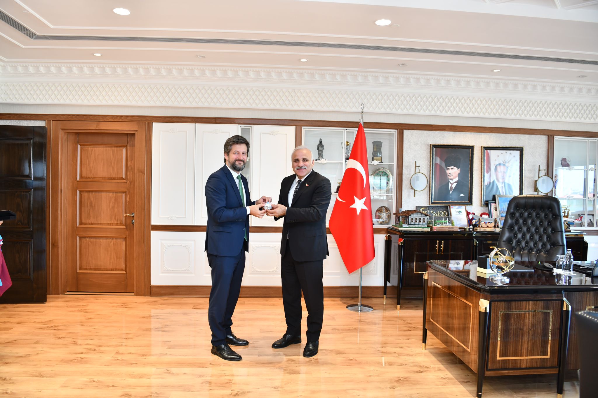 Başkan Zorluoğlu Macaristan Ankara Büyükelçisi Matis’i ağırladı