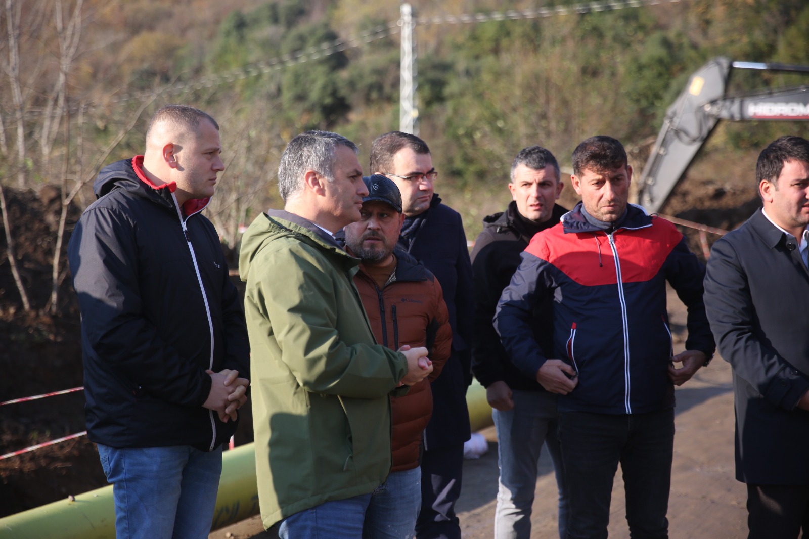 Trabzon'da doğalgaz çalışmaları yeniden başladı 