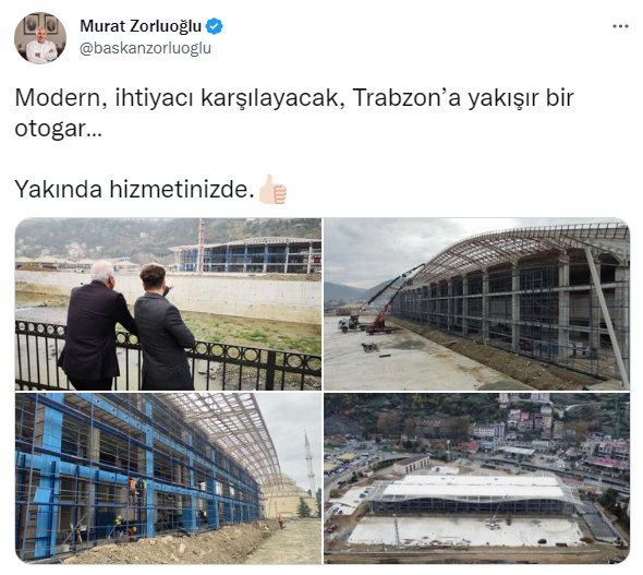 Trabzon’un yeni otogarında son durum!