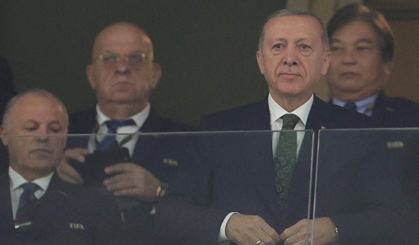 Cumhurbaşkanı Erdoğan Dünya Kupası finalini izliyor