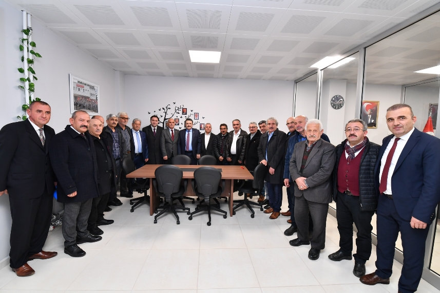 Trabzon'da muhtarların yeni hizmet ofisi açıldı
