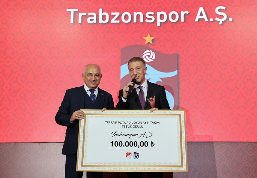 Trabzonspor’a bir ödül daha