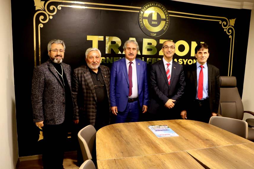  Metin Güneş'ten TDF Trabzon Temsilciliğine ziyaret
