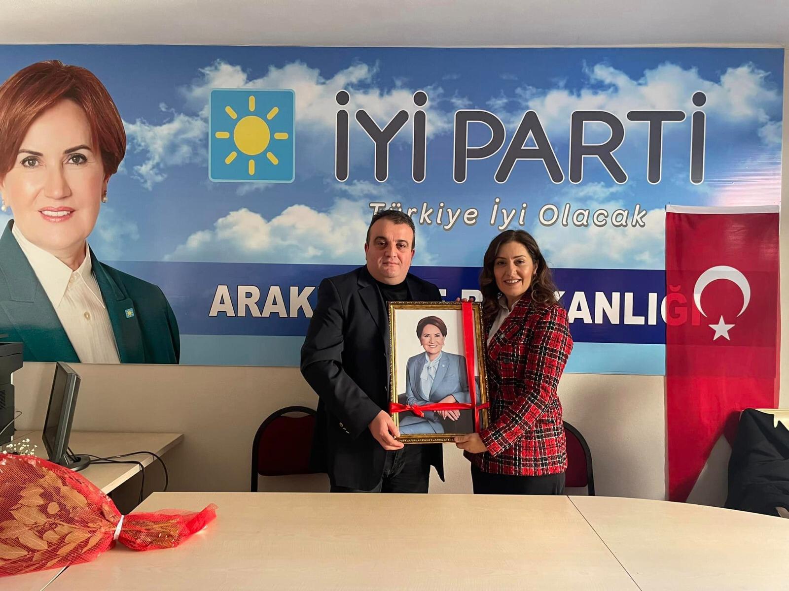 İYİ Parti Trabzon il Başkan adayı Başkan’dan partililere ziyaret