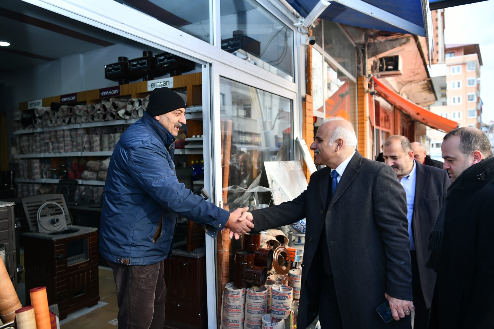 Başkan Zorluoğlu'ndan Arsin'e ziyaret