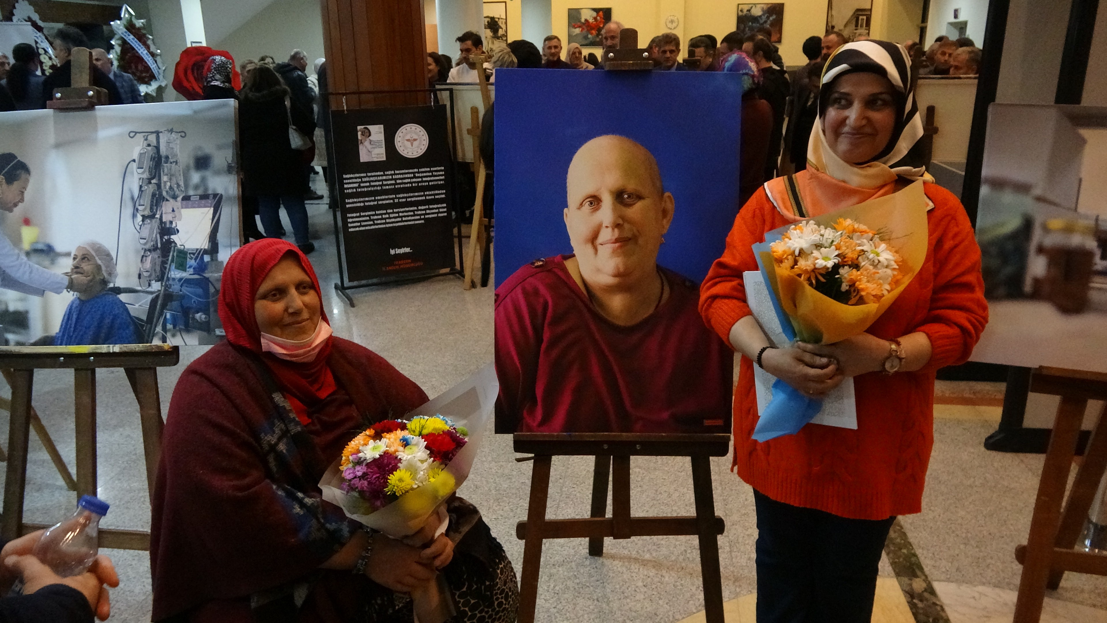 Trabzon’da kanser savaşçısının  hikayesi herkesi duygulandırdı