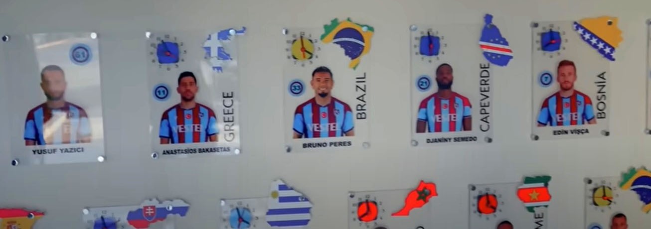Trabzonspor'dan yabancı oyuncularına anlamlı hareket