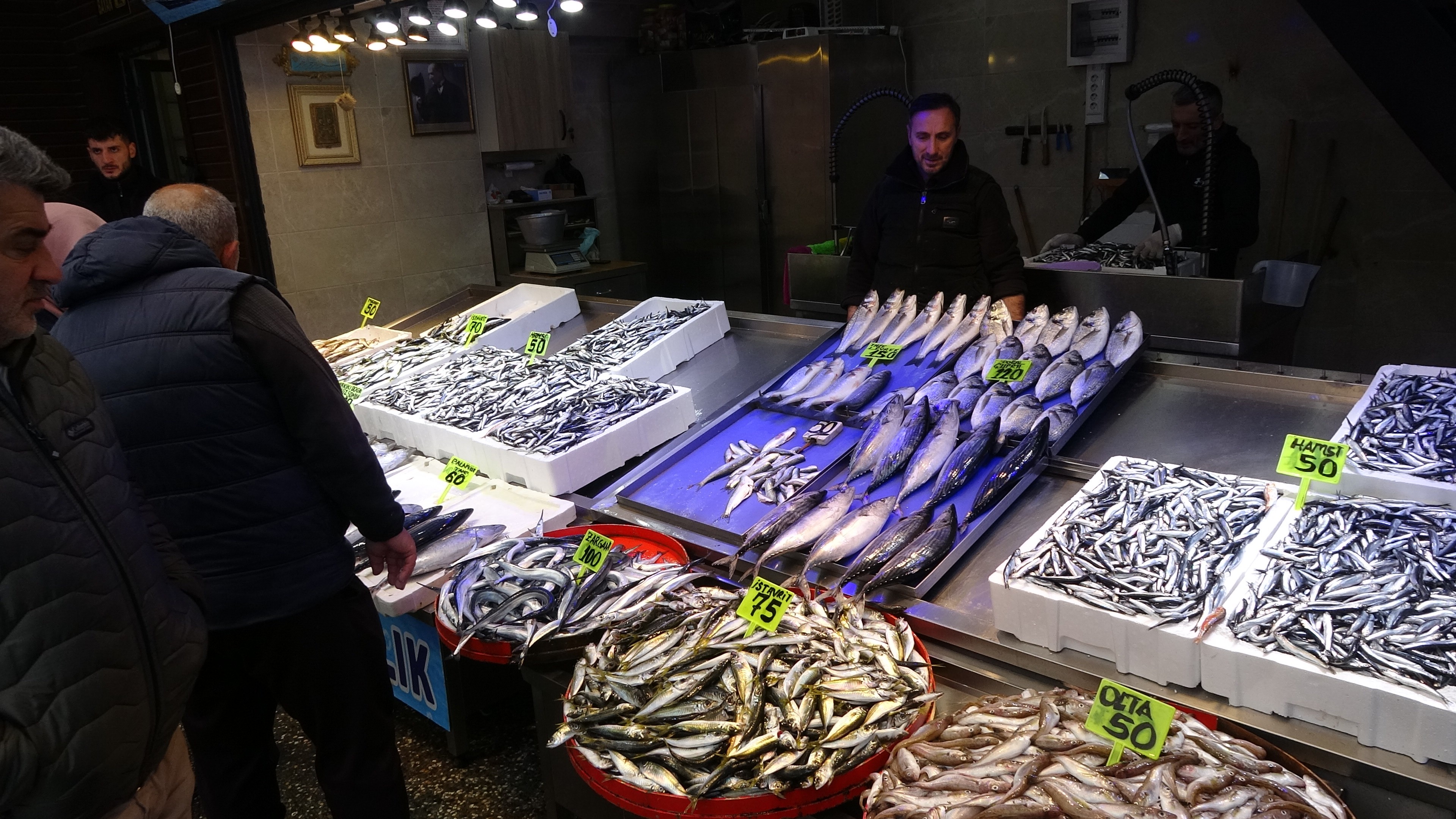 Trabzon'un balığı Orta ve Batı Karadeniz'den
