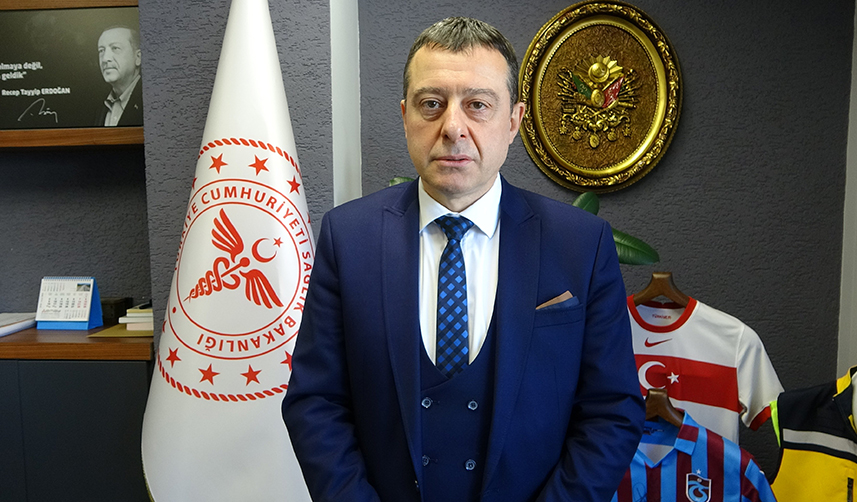 Trabzon Sağlık Müdürü iyi haberi verdi! Grip vakaları düşüşe geçti