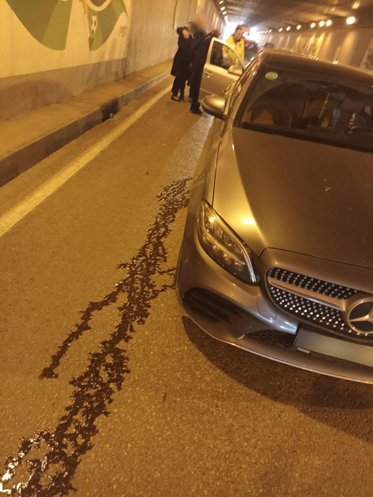 Trabzon’da iki araç birbirine girdi! 1 yaralı