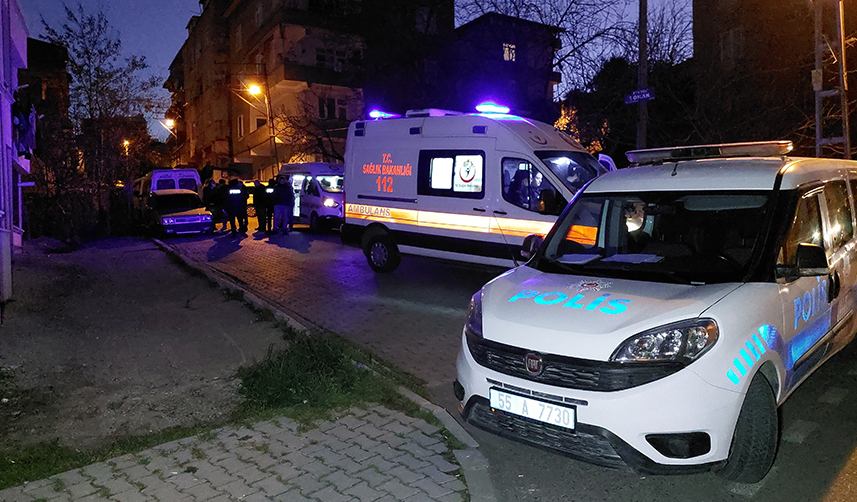 Samsun'da müzik sesine giden polis araçta cesetle karşılaştı