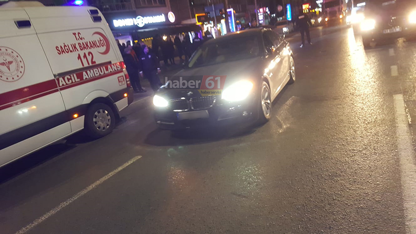 Trabzon’da kaza! 1 kişi yaralandı