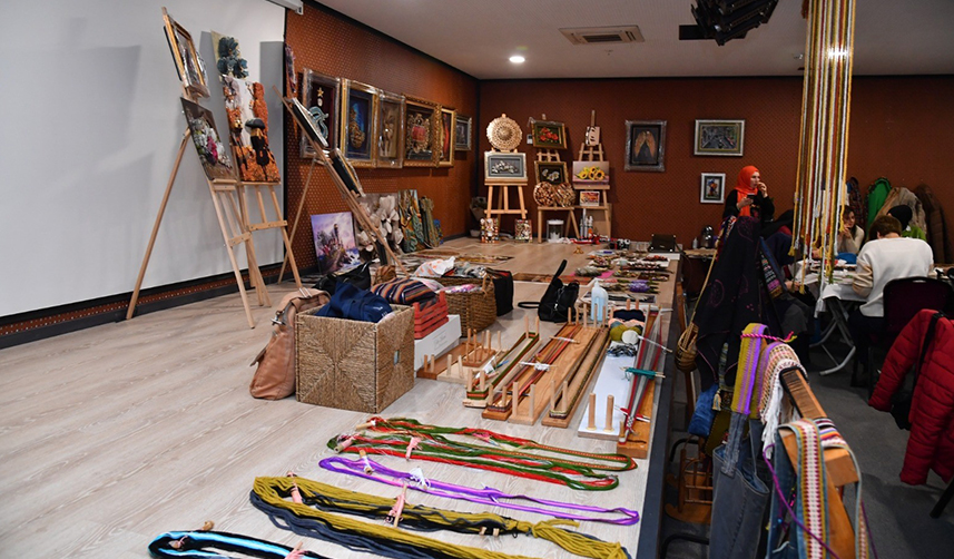 Trabzon'da meslek edindirme, kültür ve sanat kurslarına yoğun ilgi