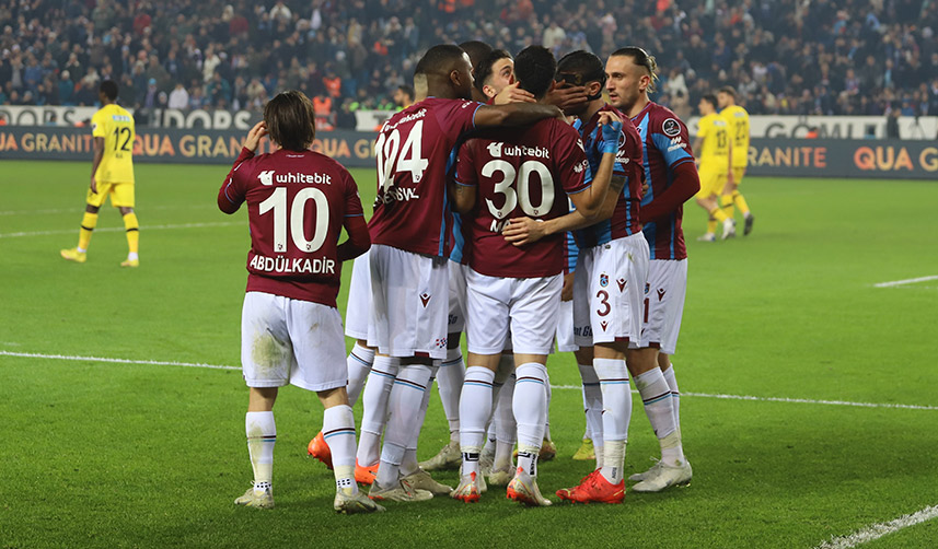 Trabzonspor iç sahada yenilmiyor! seri devam etti