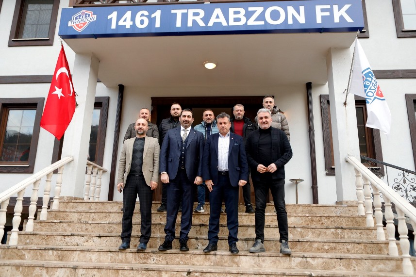 Trabzonspor Yönetimi’nden 1461 Trabzon’a ziyaret