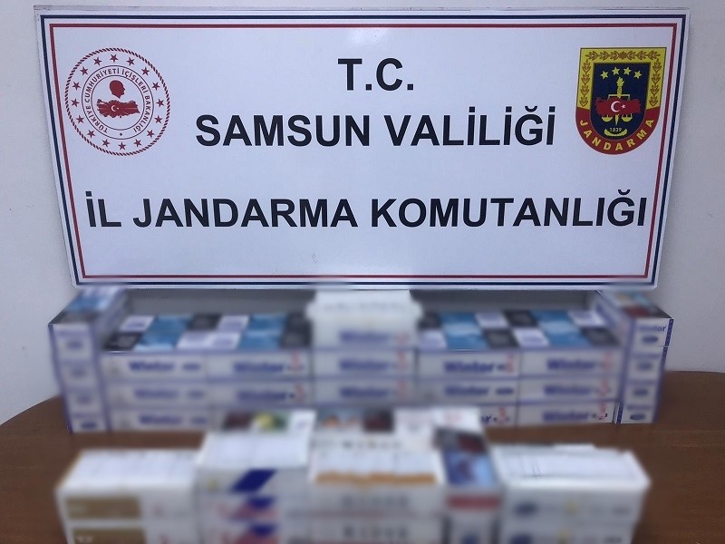 Samsun'da jandarmadan uyuşturucu operasyonu! 