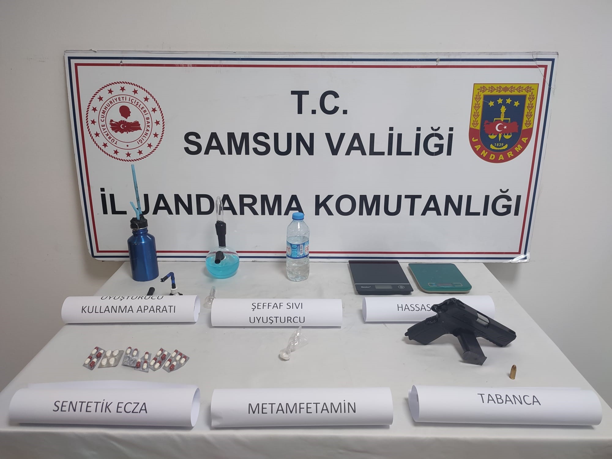 Samsun'da uyuşturucu operasyonu! 