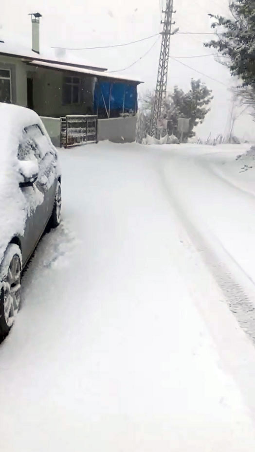 Trabzon’da kar yağışı etkili oluyor