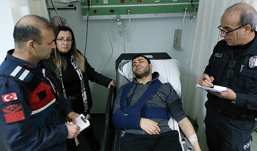 Samsun'a getirilen depremzede aile yaşadıkları dehşet dolu anları anlattı