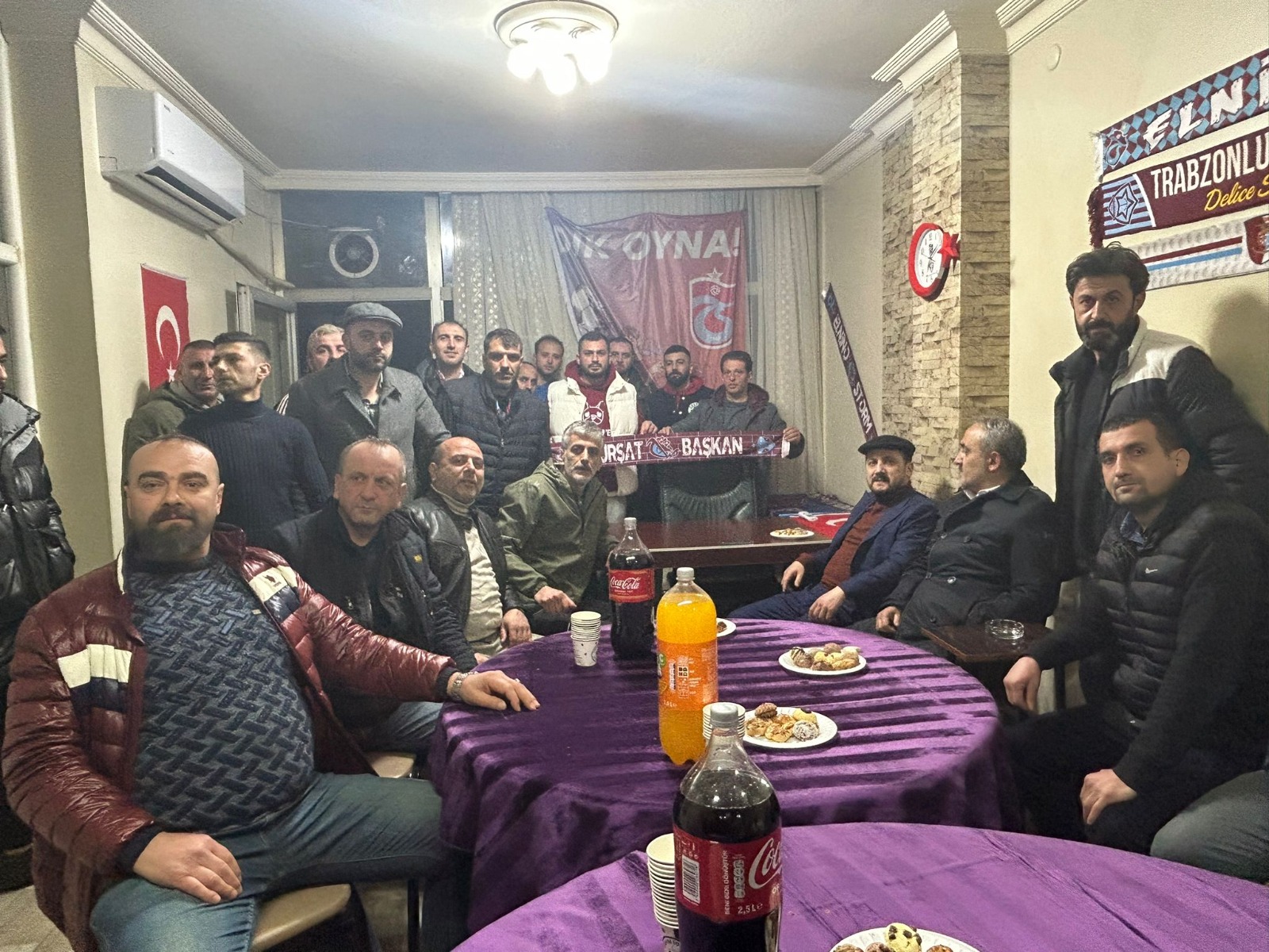 Trabzon’da Elnino Taraftarlar Derneği Lokali açıldı