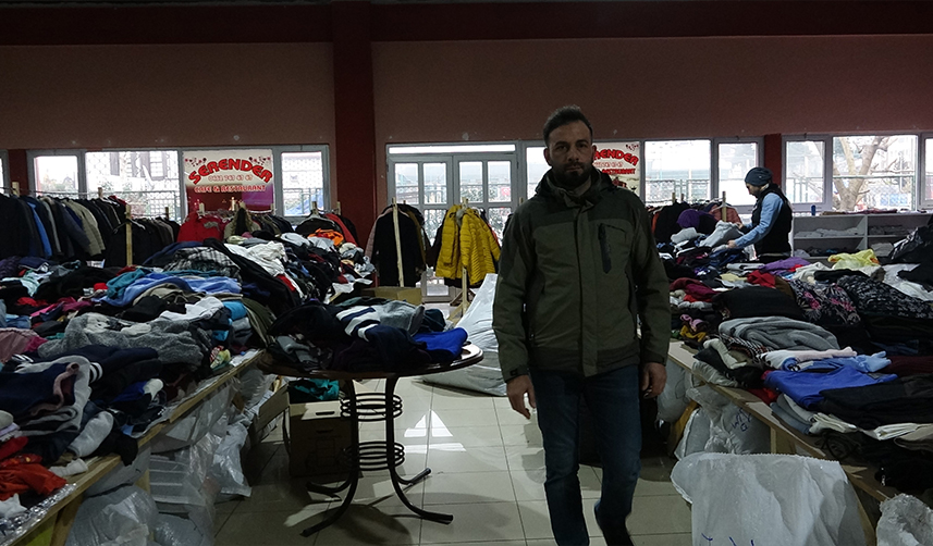 Trabzon'dan deprem bölgesine yardım için gönderilen ayakkabının içinden servet çıktı