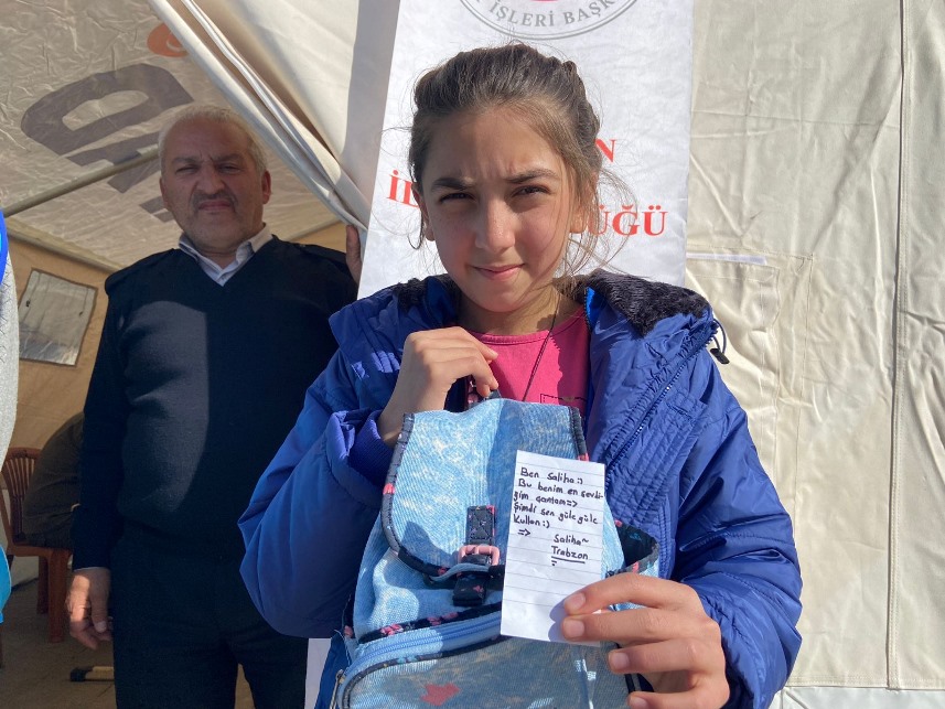 Trabzon’dan Kahramanmaraş’a çocukların deprem dayanışması duygulandırdı