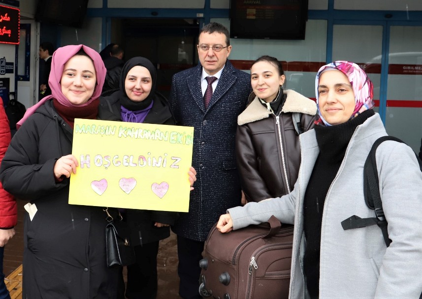 Trabzon'un gönüllü sağlıkçıları Deprem bölgesinden döndü! 